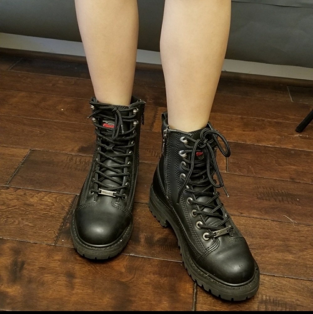 Milwaukee's woman's accelerator motorcycle boots